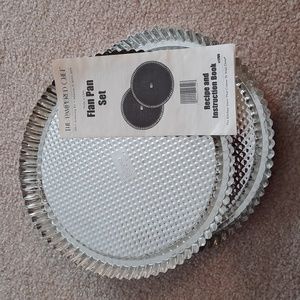 Pampered Chef Flan Pan Set